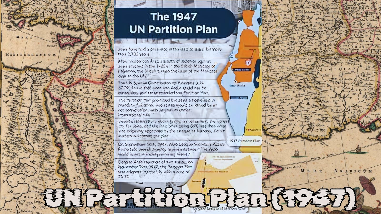 UN Partition Plan (1947)