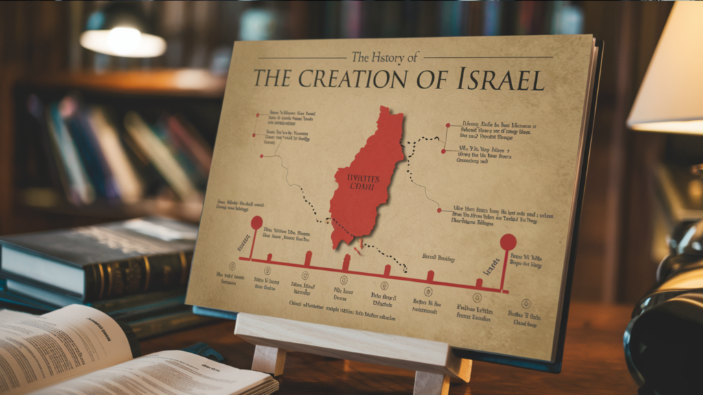 The history of the creation of Israel