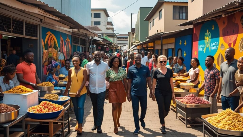 A guided cultural tour