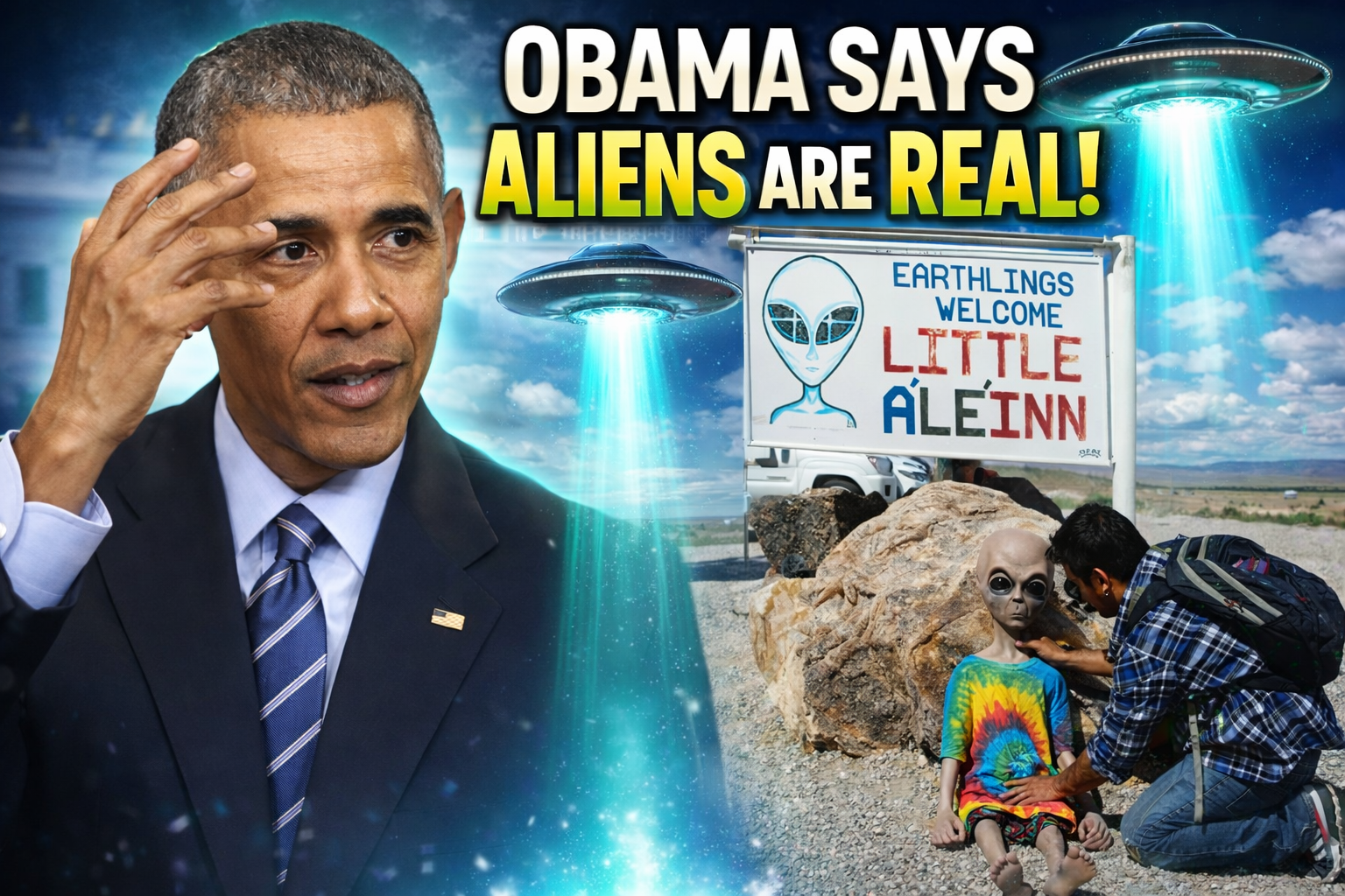 Aliens Are Real? Obama’s Statement Sparks
