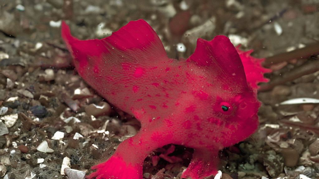 red-handfish